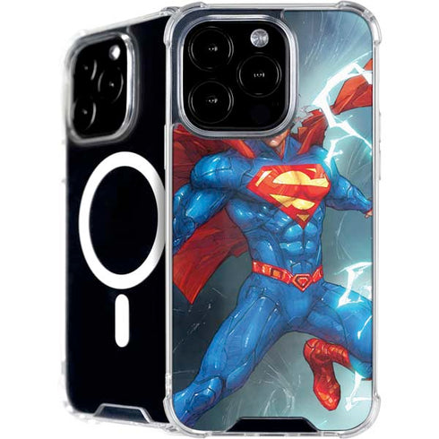 DC Comics Superman Elements iPhone 16 Pro MagSafe Case